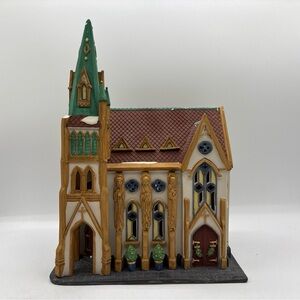 Dept 56 1990 Vintage HVC Christmas In The City All Saints Corner Church 5542-5